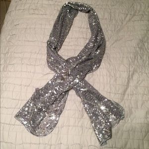 Sparkly scarf!